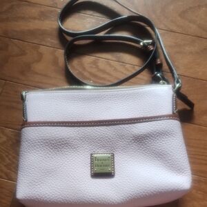 Dooney & Bourke Pink Crossbody Bag with Elegant Design